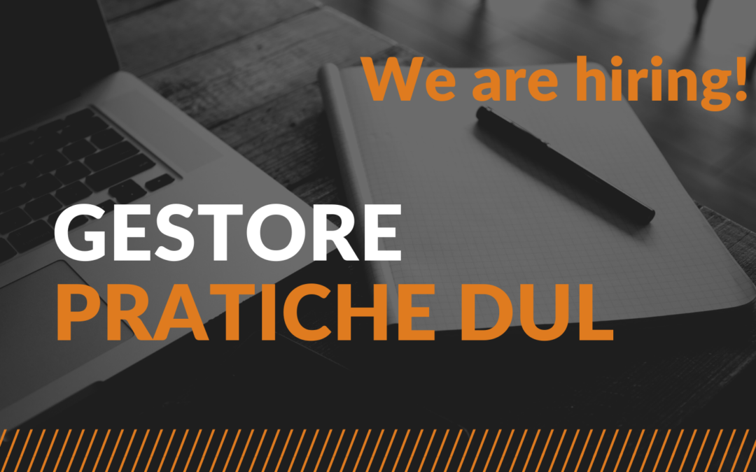 We are hiring! OPERATORE POLITICHE ATTIVE – SEREGNO